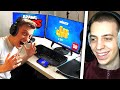 ClashGames REAGIERT auf ein TAG im LEBEN von LUKAS BRAWL STARS! 😍 | ClashGames Reaktion