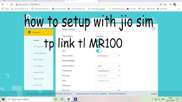 tp link TL MR100 How to setup with jio sim || Lux Technical
