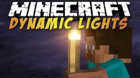 DYNAMIC LIGHTS MOD |MINECRAFT PE 0.12.1