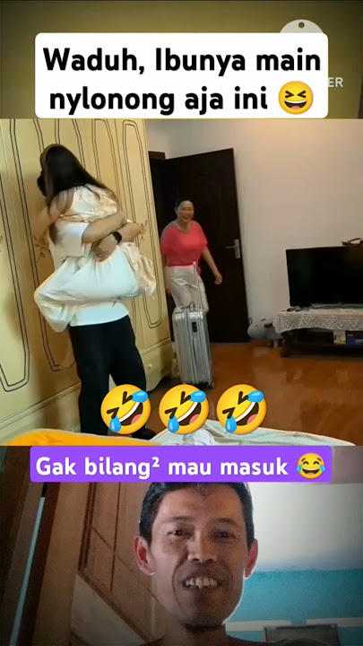 Piye Iki, Ibu Mertua Tiba² Masuk Kamar 😆 video lucu bikin #ngakak #komedi #videolucu #Shorts