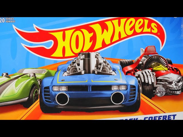 Coffret de 20 voitures Hot Wheels 