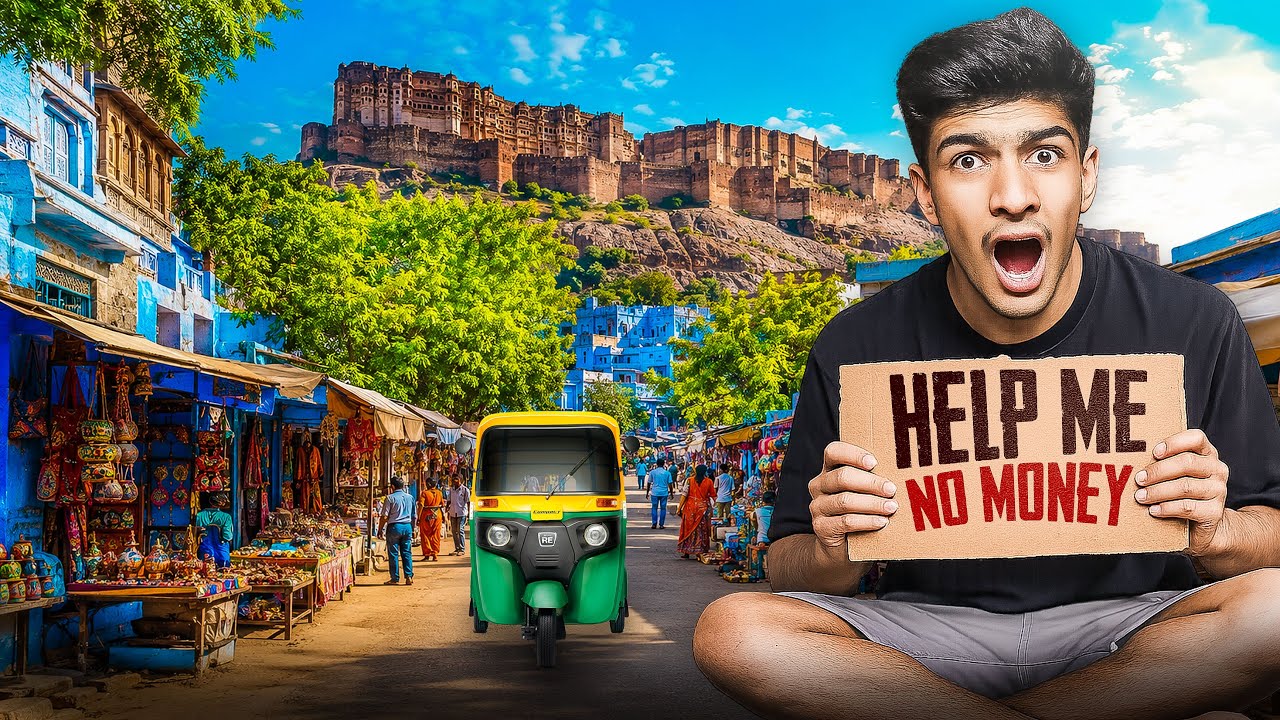 Living on ₹0 for 24 hrs | marwadiladka