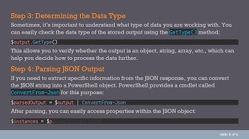 Mastering AWS CLI Command Responses: A Guide to Parsing JSON in PowerShell