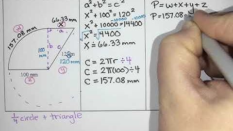 Day 3 - Question 1B - Composite Shapes with Pythagorean Theorem