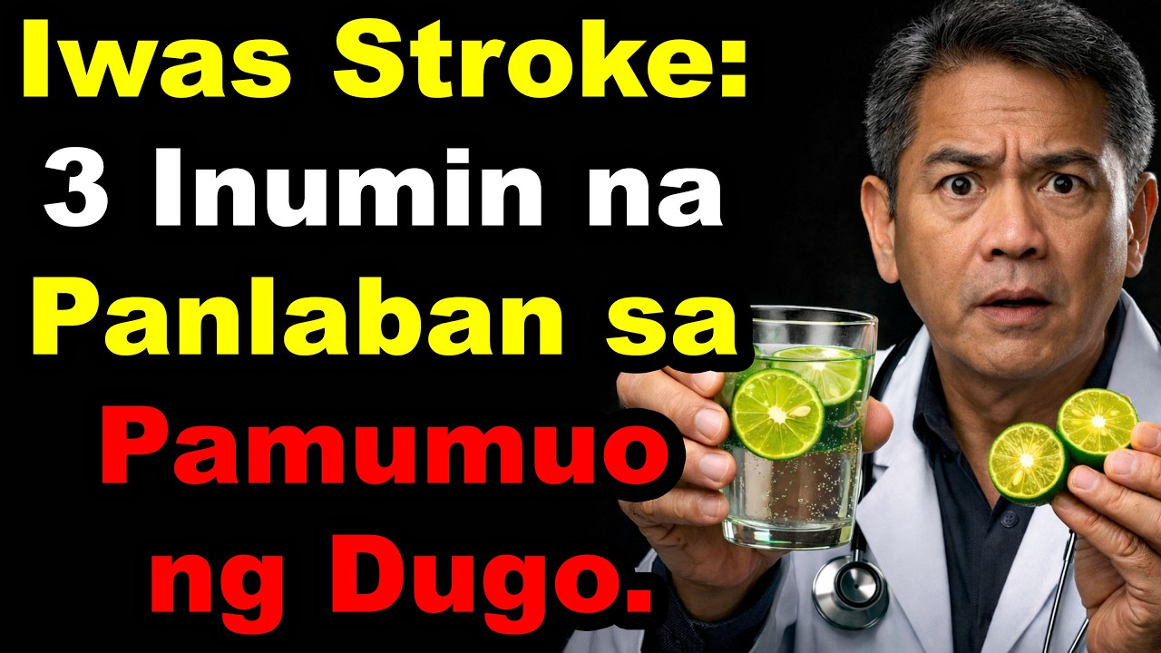 Iwas Stroke: 3 Inumin na Panlaban sa Pamumuo ng Dugo. - YouTube