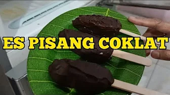 Resep es pisang coklat beku menggunakan coklat batangan Resep es pisang coklat beku menggunakan coklat batangan