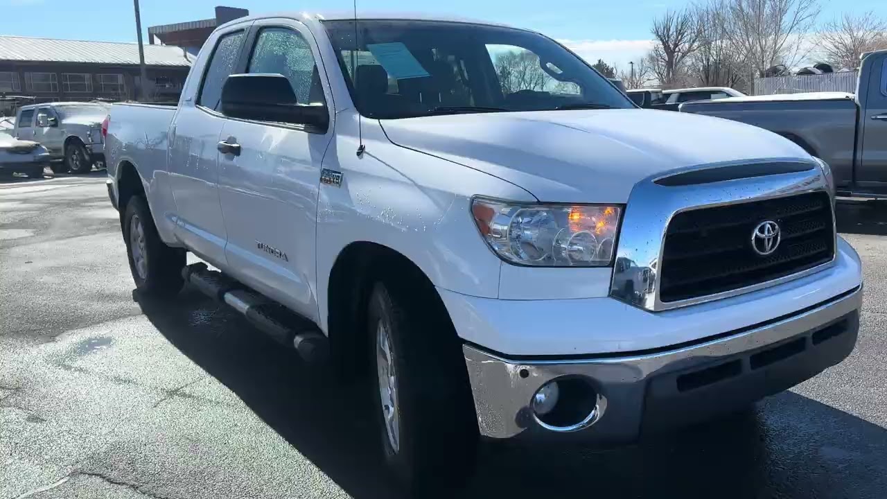 2007 Tundra Start up and walk around #C1038