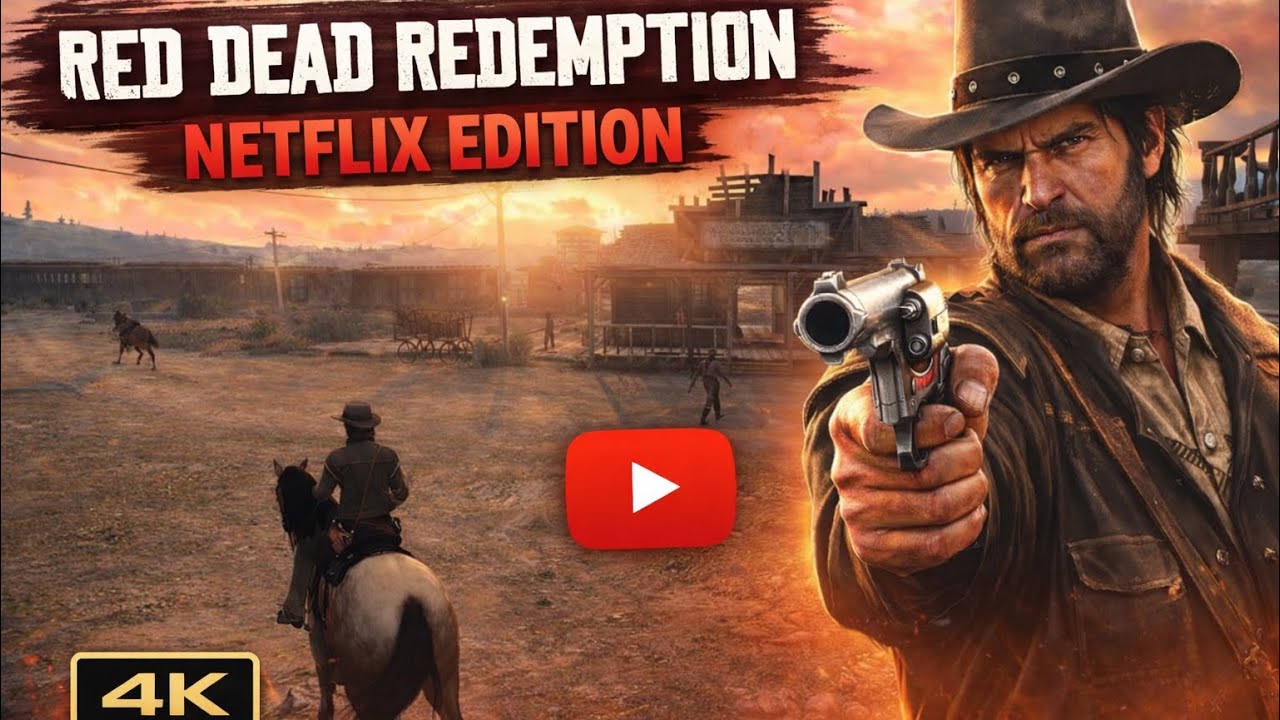 *RED DEAD REDEMPTION Netflix Edition gameplay on iPhone 15 Pro 🔥 4k HDR ...