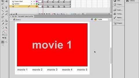 Adobe Flash Tutorial Action Script 3.0 - Basic (10)  Enter Frame