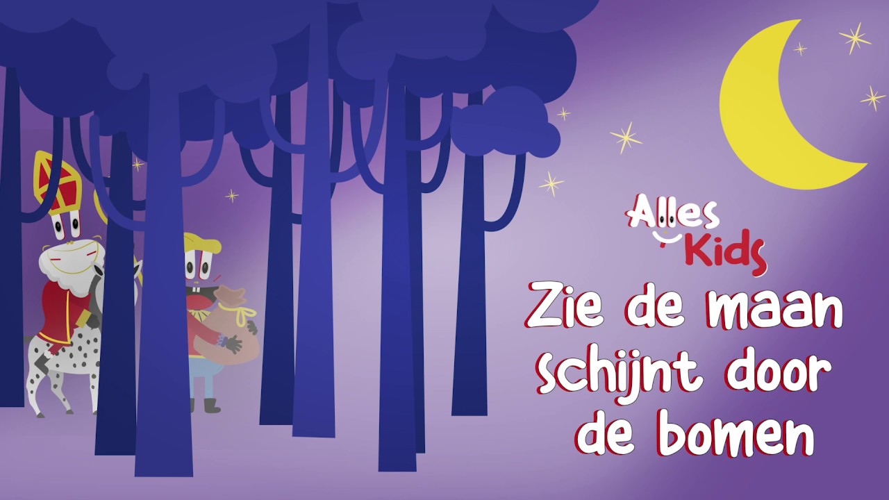 Sinterklaas 2019 - Sinterklaasliedjes - Zie de maan schijnt door de