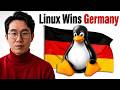 Microsoft Reacts to Germany Switching to Linux