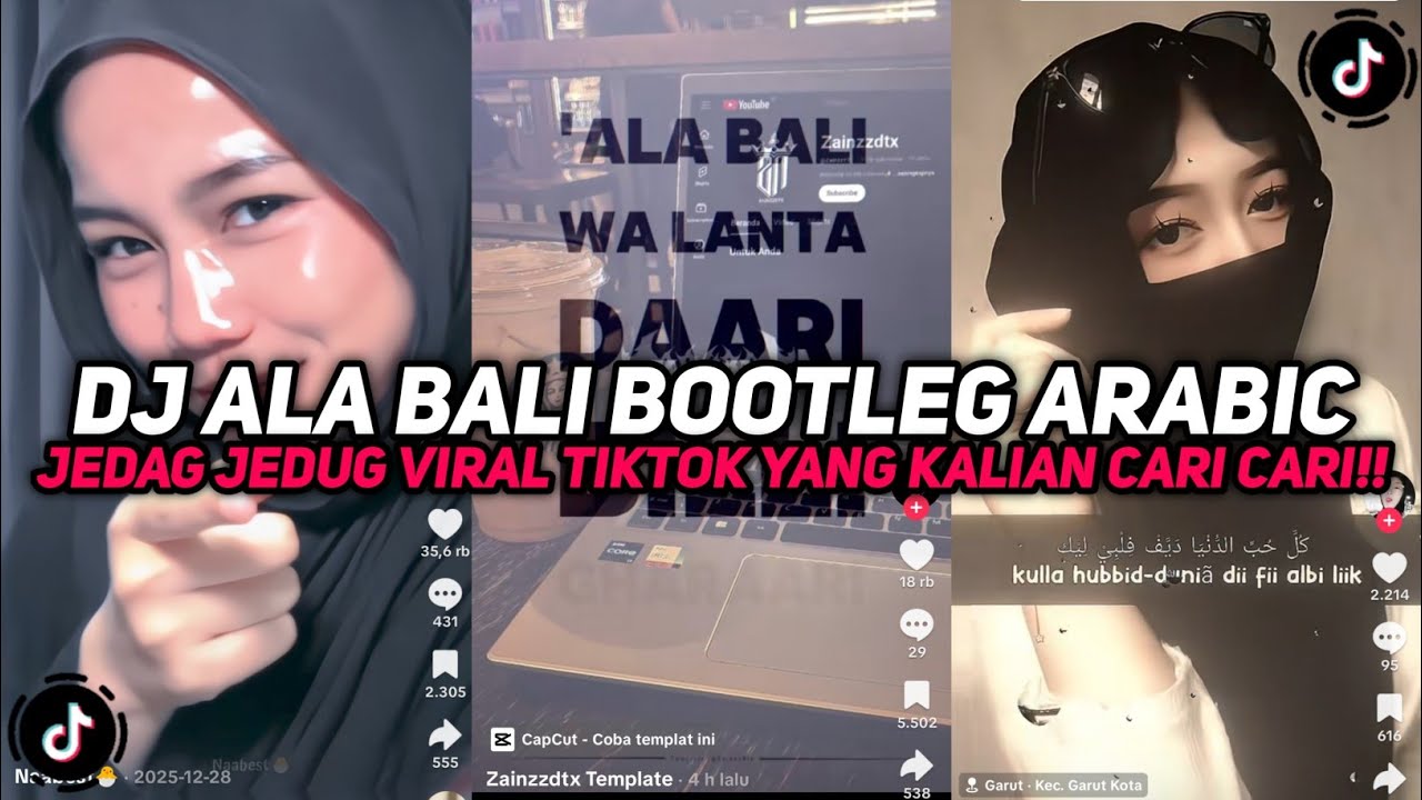 DJ ALA BALI ARABIC BOOTLEG SOUND JEDAG JEDUG VIRAL TIKTOK YANG KALIAN CARI CARI!!!