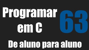 Programar em  C - Ponteiros à Estruturas - Aula 63