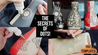 SECRETS to Decorating with DOTS - FREE TEMPLATES!