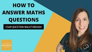 Struggling with MATHS questions in BIOLOGY? Watch me go through 5 maths exam questions to help you!