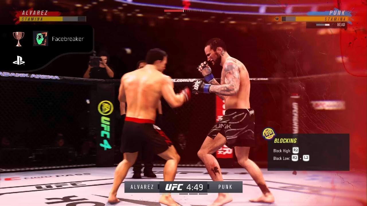 EA SPORTS UFC 4 Facebreaker Trophy/Achievement