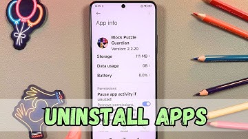 How to Uninstall Apps on POCO X6 Pro