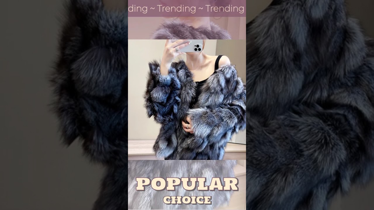 Women winter outdoor fashion real fox fur coat Natural warm fox fur jacket Female luxury 100% gen...