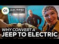 Were converting our 1999 jeep wrangler to electric