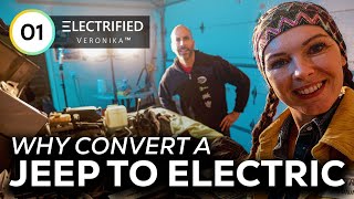 We're Converting our 1999 Jeep Wrangler to ELECTRIC! - YouTube