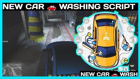 QBCore New Car 🚗 Wash *FREE* | FiveM Roleplay Scripts | FiveM Tutorial 2023 | MJ DEVELOPMENT