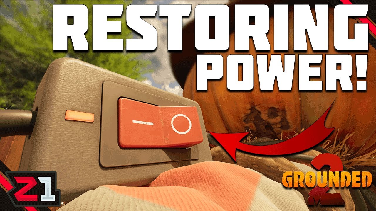 Fixing The POWER In The Garden ! Grounded 2 Toxic Tangle Update