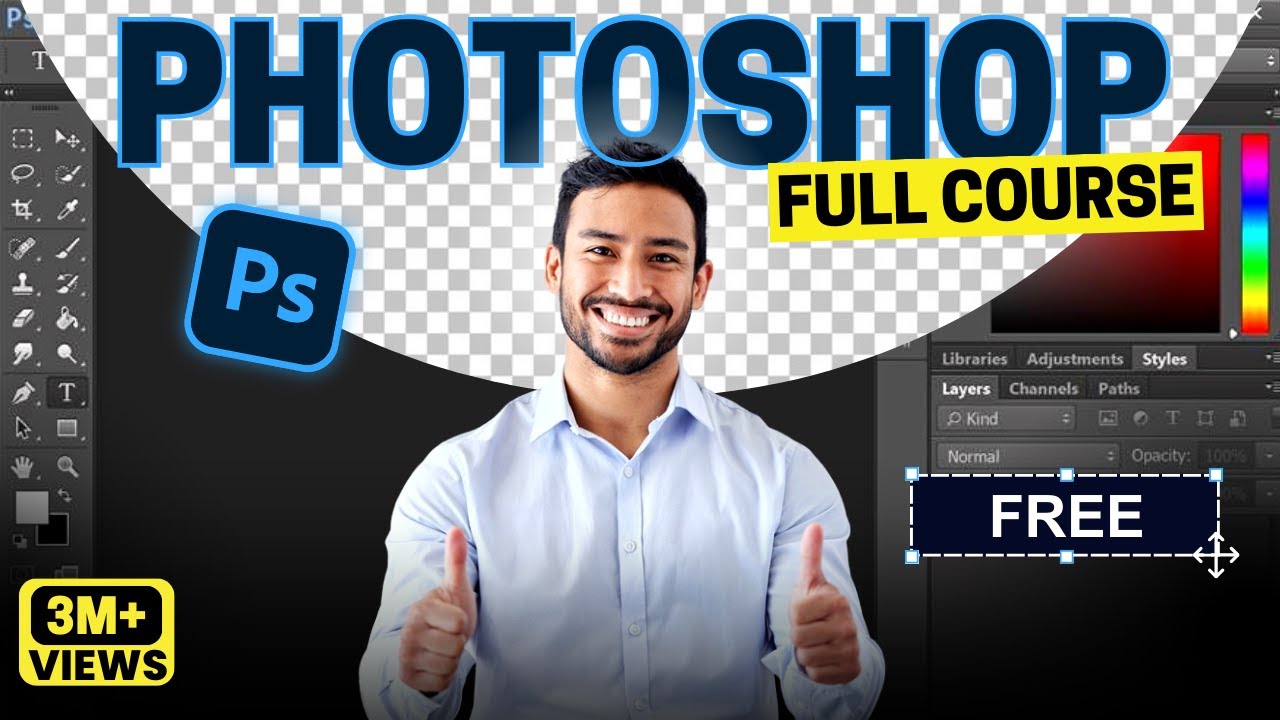 ⁣Complete Adobe Photoshop Tutorial for Beginners | Learn How to use Photoshop?