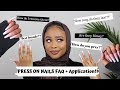 EVERYTHING YOU NEED TO KNOW ABOUT PRESS ON NAILS!! + APPLICATION