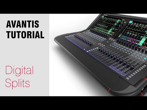 Avantis Tutorial - Digital Splits