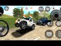 Modified Mahindra Thar😈Games:Indian White Thar (Gadi Wala Games) Car Game Android Game - #2025​