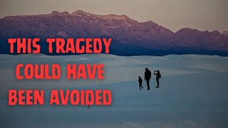 Celebrity A Family's Dream Vacation Ends In DISASTER In White Sands National Park Profile