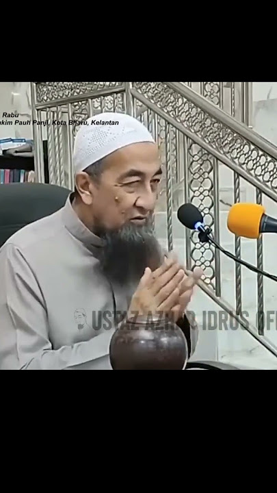Cara niat ambil wudhu - Ustaz Azhar Idrus #katakata #nasihat #ustazazharidrus #cara #wudhu #malaysia