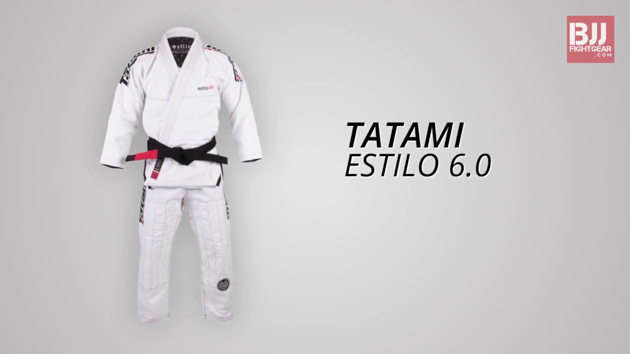 Tatami Estilo Gi Size Chart