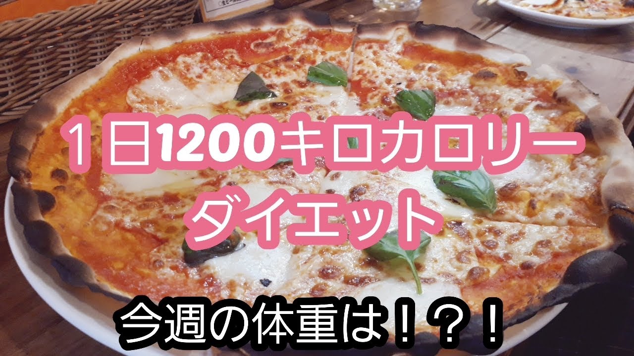 【標準体重に戻りたい】食生活が乱れがちだった1週間。 しかも、生理前。。【1日1200キロカロリーダイエット】 YouTube