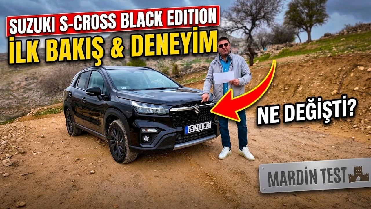 FORGET THE STANDARD MODELS! SUZUKI S-CROSS AND VITARA BLACK