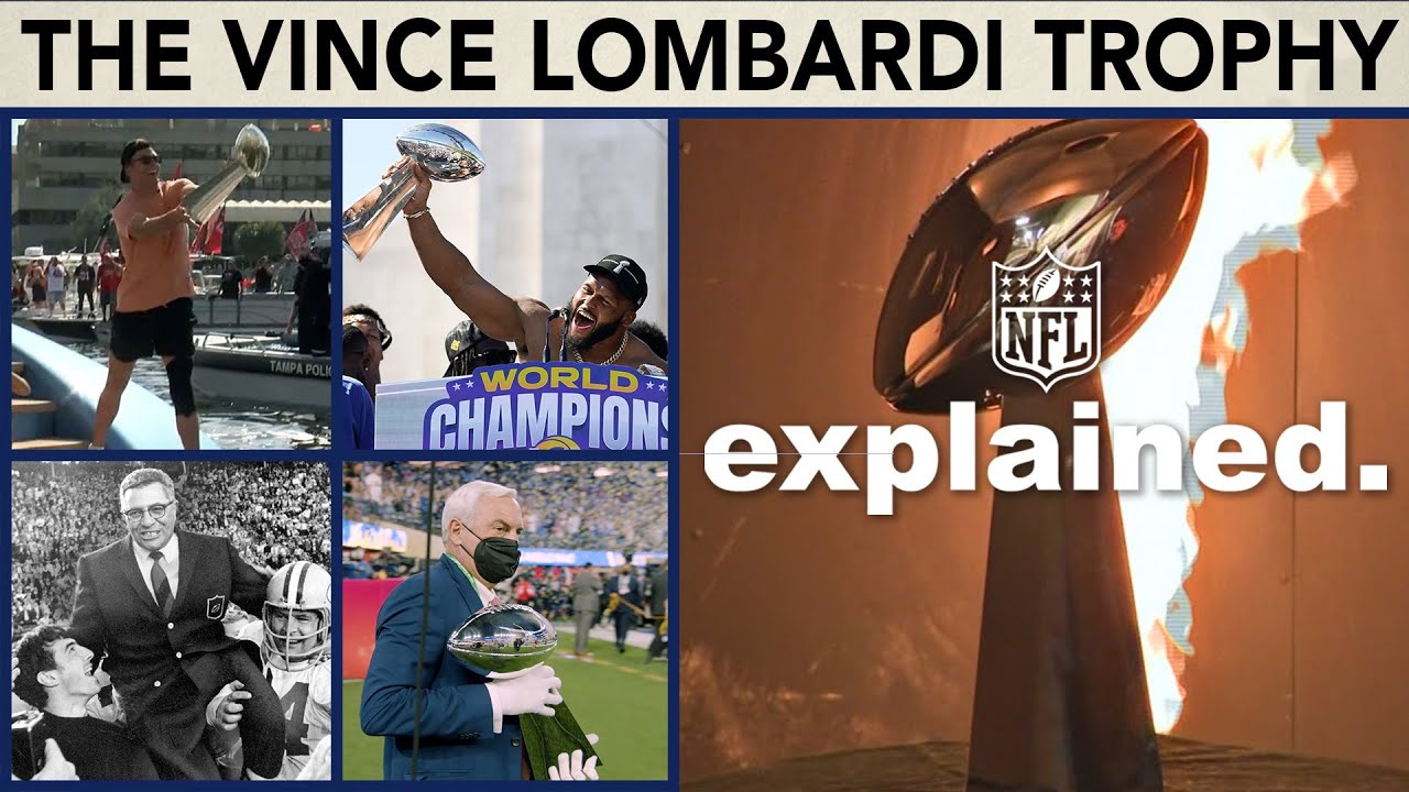 Everything You NEED to Know About the Vince Lombardi Trophy! NFL