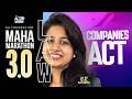 Companies Act 2013 | CA Foundation LAW | Maha Marathon 3.0🔥 | CA CS Tejal Katariya