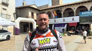 Roberto Gómez, motorista cabeza de carrera. III The Cañamon Bike Race