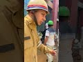 🔥 Massive factory fire reported in Noida!Brave Ashok and sandeep help in rescue works of Fire team🚒🔥