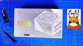 Asus Rog Strix 850w PSU unboxing and build guide