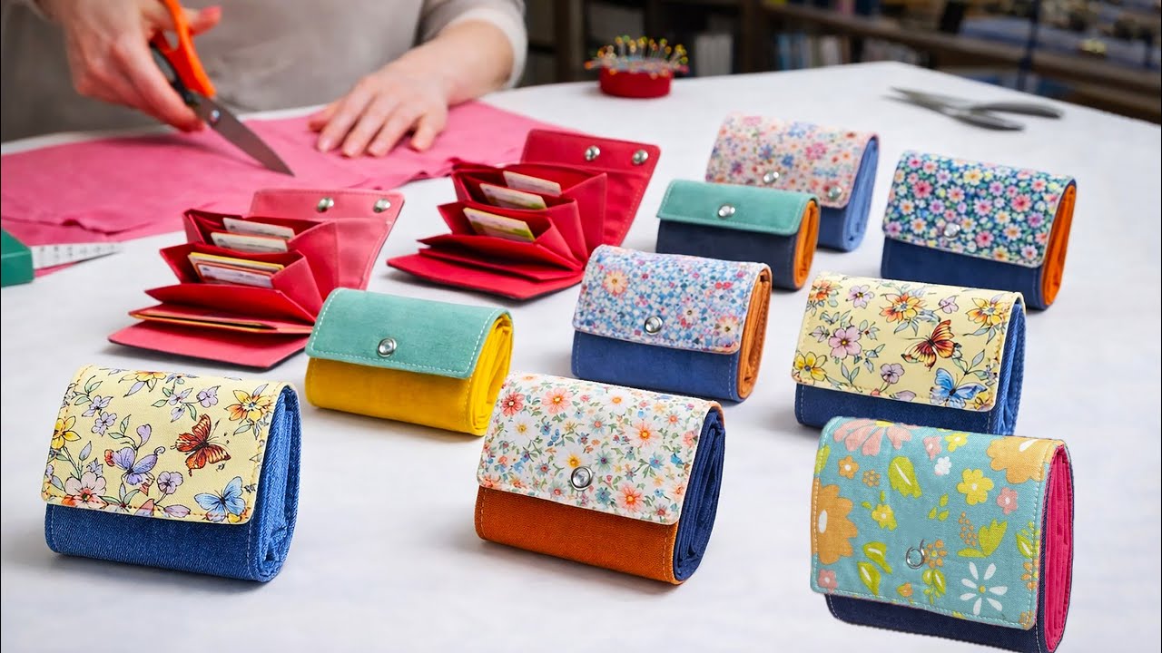 With just a few Scraps of Fabric, I easily sewed this beautiful item.