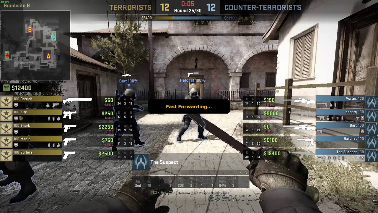Cheater Shakes like crazy!!! Aimbot/Wallhack/Bhop/AntiAim CS:GO ...