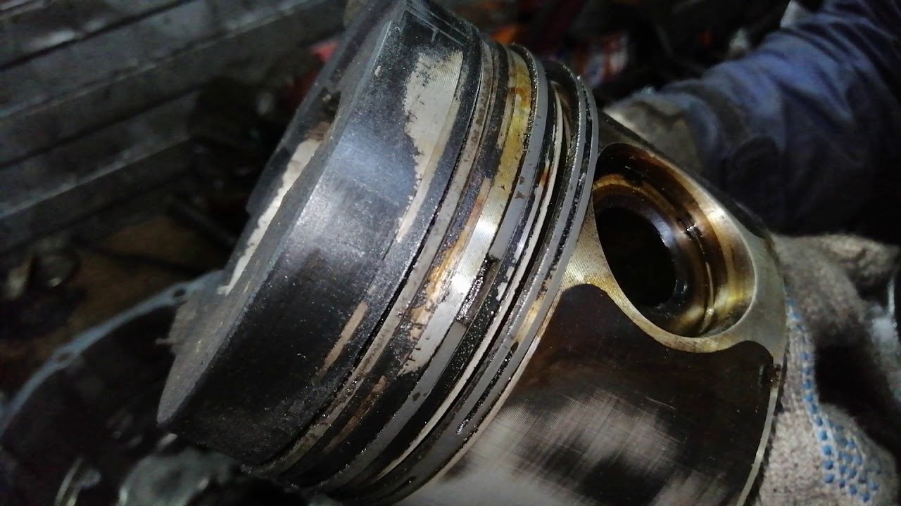 Пылевой износ поршневых колец - YouTube