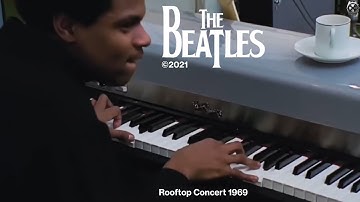 The Beatles & Billy Preston Get Back NEW (©2021 Version) [Rooftop Concert, London🇬🇧 1969]4K Restored