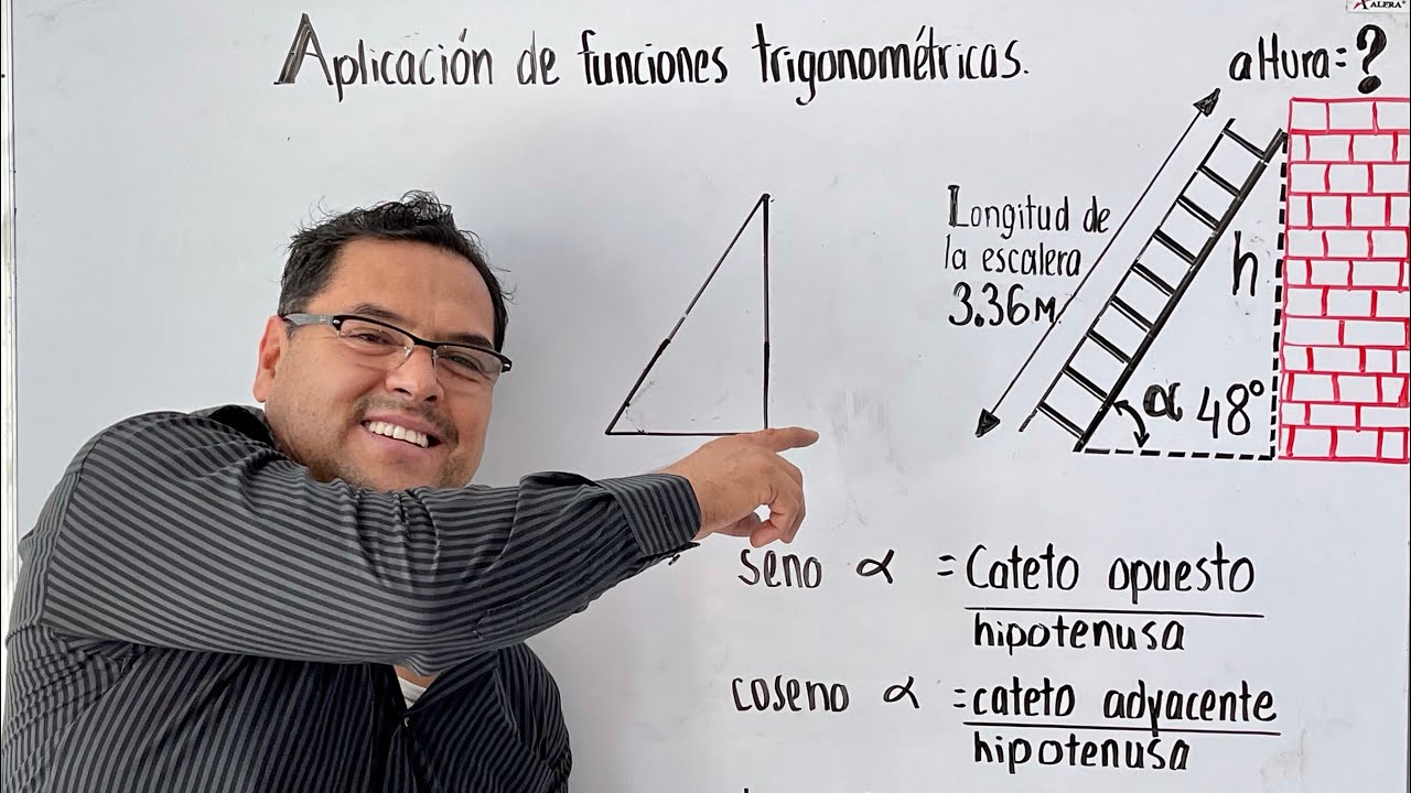 APLICACIÓN DE LAS FUNCIONES TRIGONOMÉTRICAS EN PROBLEMAS DE LA VIDA
