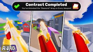 UNLOCKING EVERY DIAMOND WRAP in ROBLOX RIVALS - Flare Gun