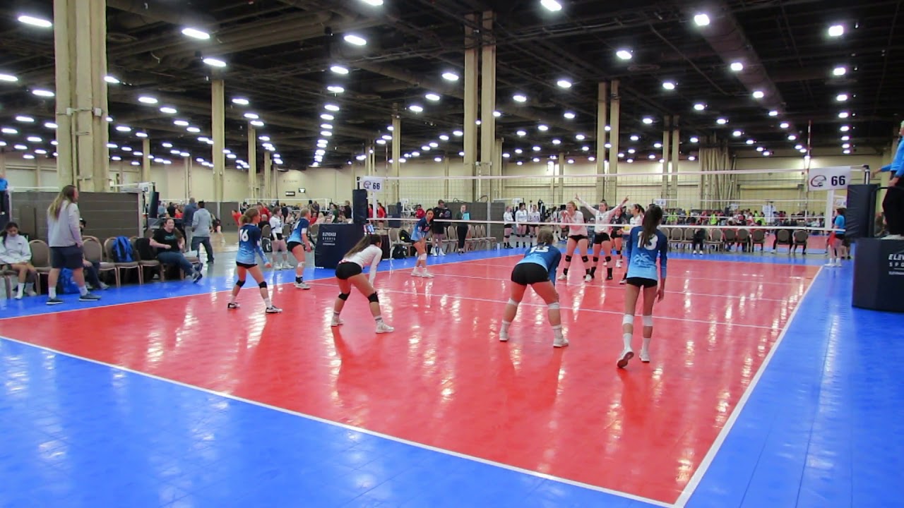 San Diego Volleyball Club 17/18's (GS) vs Apex NW Elevate 18 (Set 1) 2