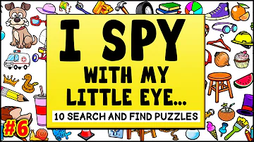 I Spy with My Little Eye | Fun Searching Game For Kids