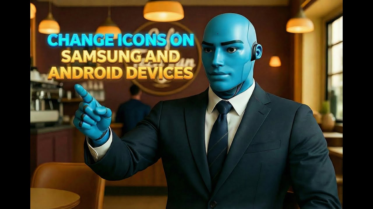 Change Icon on Samsung and Android devices