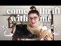 Come Thrift With Me During a 60% OFF SALE | Doc Martens &amp; Tory Burch!!